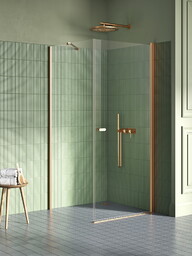New Trendy New Soleo Copper Brushed kabina kwadratowa
