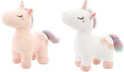 MASKOTKA JEDNOROŻEC Pluszowy Konik UNICORN Przytulanka Koń PLUSZAK