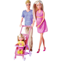 Simba 105733673 - Steffi Love Happy Family, lalka