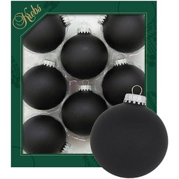 Dekohelden24 Lauschaer ozdoba choinkowa - zestaw 8 bombek