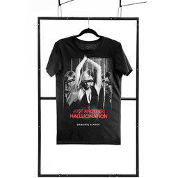 T-shirt men black S regular 100% ORYGINAŁ DYSKRETNA