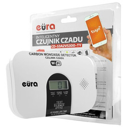 EURA Czujnik tlenku węgla (czadu) CD-53A2V2300-TY/B