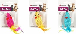 Flamingo JCHAT SHUKA Mysz z piórem Asortyment