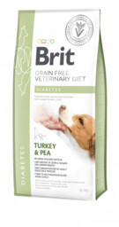 Brit gf veterinary diets dog Diabetes 12kg