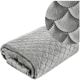 Narzuta 170 x 210 Dekoracyjna pikowana wzór Ariel