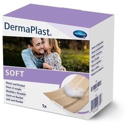 Wyrób medyczny, DermaPlast Soft Plaster z opatrunkiem 6cm