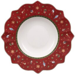 Villeroy & Boch Talerz głęboki (czerwony) Toys Delight