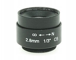 Obiektyw Cs, Ogniskowa 2.8 mm Cctv Lens