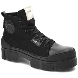 Czarne Botki Carinii Modne Buty Damskie