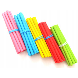 Patyczki Do Liczenia Zabawy Okrągłe Drewniane Kolorowe 50