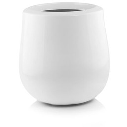 Donica z włókna szklanego tulip 34 cm biała