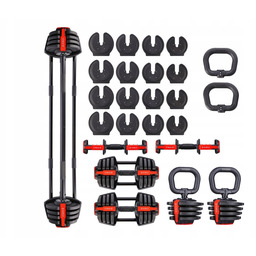 Zestaw hantli Hms SGR18 Pro Set 3w1 (2