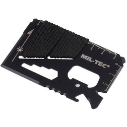 Multitool Mil-Tec karta wielofunkcyjna z linką i pokrowcem