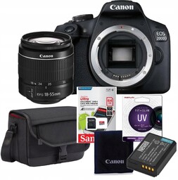 Canon 2000D 18-55 DC III Zestaw XL