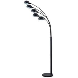 Lindby - Jewa 5 Lampa Podłogowa Black