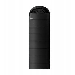Śpiwór Alpinus Warm 1800 czarny Lewy +1C kemping,