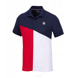 Koszulka tenisowa Fila Polo Erol multikolor L