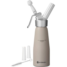 Syfon do bitej śmietany Taupe 0,5l Hendi