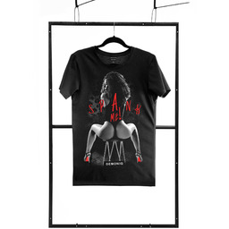 T-shirt men black S regular 100% ORYGINAŁ DYSKRETNA