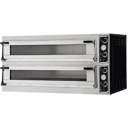 PIEC DO PIZZY TRAYS 66L GLASS 2-KOMOROWY 1500x964x745