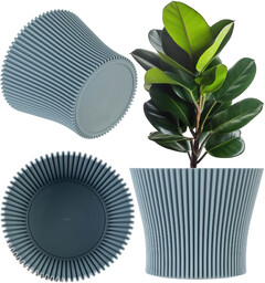 Doniczka na kwiaty Estrela 16cm błękitny