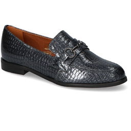 Półbuty Lamanti 751/1 Szare croco 157 lakier