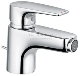 KLUDI 342160575 PURE&SOLID Jednouchwytowa bateria bidetowa z zestawem
