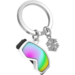 Brelok do kluczy zawieszka do torebki Metalmorphose gogle