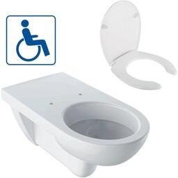 Miska WC dla osób niepełnosprawnych /wisząca 35,5x70x 34