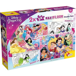 Lisciani Gry - Disney Puzzle Maxifloor 2 X