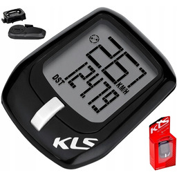 Licznik rowerowy bezprzewodowy Kellys Direct Wl black-white