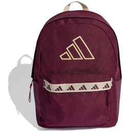 adidas uniseks-volwassene adidas CLASSIC TAPE BACKPACK, maroon/Crystal Linen,