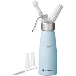 Syfon do bitej śmietany błękitny 0,5l Hendi