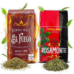 Zestaw Yerba Mate Elaborada: El Fuego 1kg +
