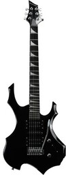 MUSICMATE Gitara elektryczna MM-G170 Odyssey Czarny Do 20
