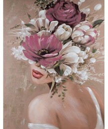 EUROFIRANY Obraz 586B 80 x 100 cm Beżowy