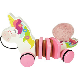 Trefl, zabawka do ciągnięcia Jednorożec Lea