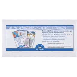 Dr. Jacob''s Papierki lakmusowe, 33 szt.