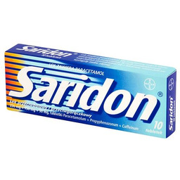 Saridon, 10 tabletek