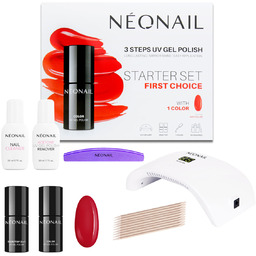 NEONAIL Zestaw do manicure hybrydowego FIRST CHOICE STARTER
