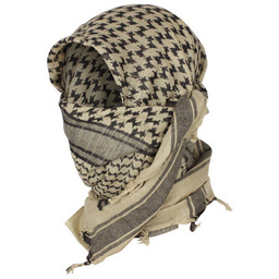 Arafatka Khaki-Czarna - 12611000 - Mil-Tec