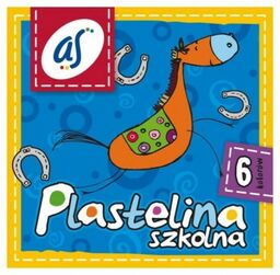 Plastelina Astra AS 6 kolorów