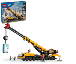 Klocki LEGO City Żółty ruchomy żuraw (60409)