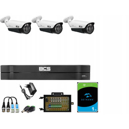 Zestaw Do Monitoringu 3 Kamer Analog BCS-TA65VSR7 Dom