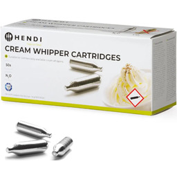 Naboje do syfonu bitej śmietany z gazem N2O