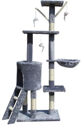 KATIDO Drapak plac zabaw dla kota 138 cm