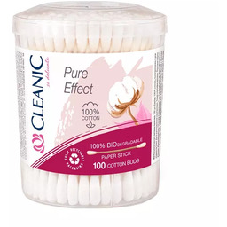 Cleanic patyczki higieniczne Pure Effect 100szt. pudełko