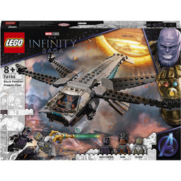 LEGO Marvel, klocki, Avengers, Helikopter Czarnej Pantery, 76186