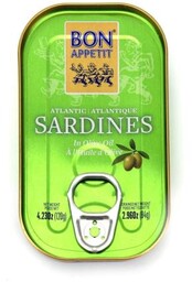 Sardynki portugalskie w oliwie z oliwek 120 g
