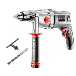 Graphite Wiertarka udarowa dwubiegowa 1050W,uchwyt kluczykowy 13 mm,